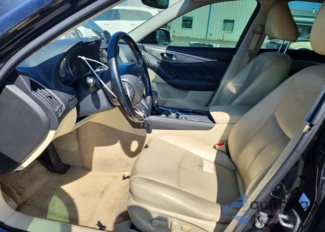 2014 Infiniti Q50 Base из США, поврежденный, VIN JN1BV7AR4EM690757